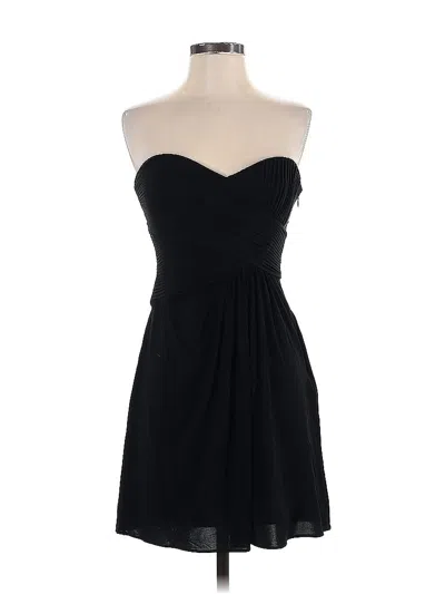 Pre-owned Bcbgmaxazria Cocktail Dress In Black