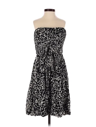 Pre-owned Bcbgmaxazria Cocktail Dress In Black