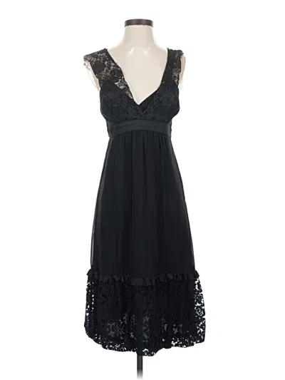 Pre-owned Bcbgmaxazria Cocktail Dress In Black