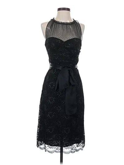 Pre-owned Bcbgmaxazria Cocktail Dress In Black