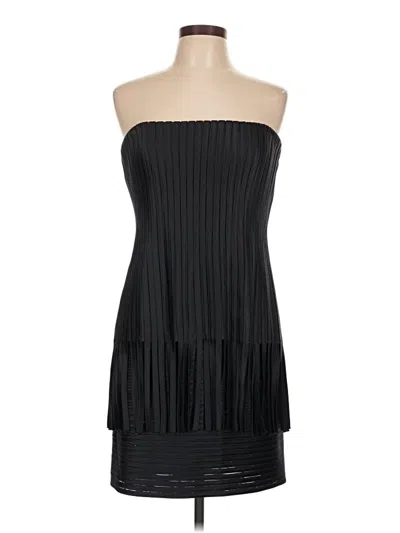 Pre-owned Bcbgmaxazria Cocktail Dress In Black