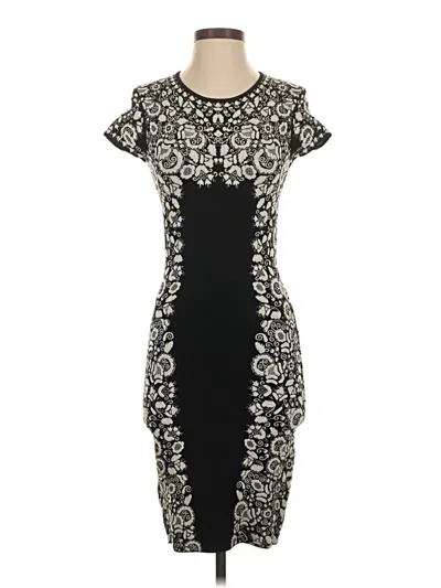 Pre-owned Bcbgmaxazria Cocktail Dress In Black
