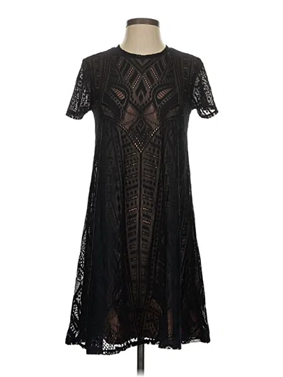 Pre-owned Bcbgmaxazria Cocktail Dress In Black