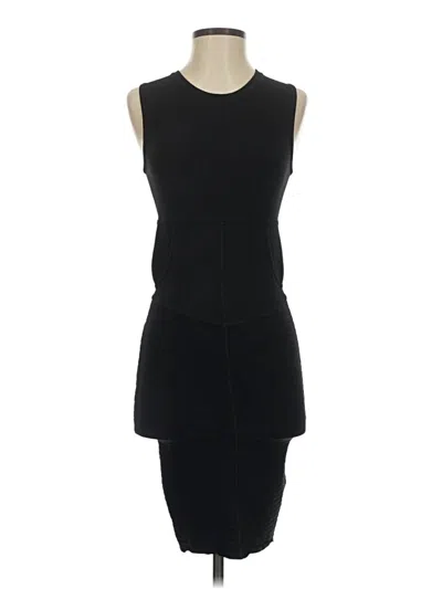 Pre-owned Bcbgmaxazria Cocktail Dress In Black