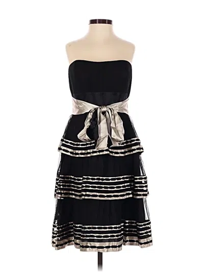 Pre-owned Bcbgmaxazria Cocktail Dress In Black