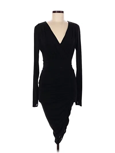 Pre-owned Bcbgmaxazria Cocktail Dress In Black