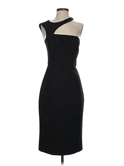 Pre-owned Bcbgmaxazria Cocktail Dress In Black