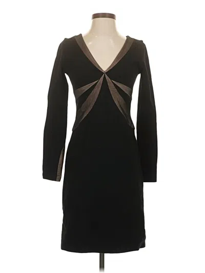 Pre-owned Bcbgmaxazria Cocktail Dress In Black