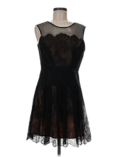 Pre-owned Bcbgmaxazria Cocktail Dress In Black