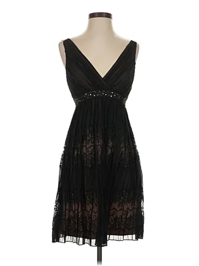 Bcbgmaxazria Cocktail Dress In Black