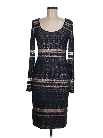 Pre-owned Bcbgmaxazria Cocktail Dress In Black