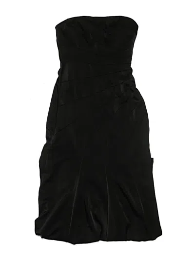 Pre-owned Bcbgmaxazria Cocktail Dress In Black