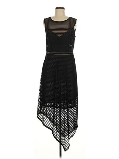Pre-owned Bcbgmaxazria Cocktail Dress In Black