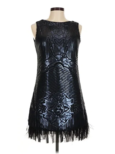 Pre-owned Bcbgmaxazria Cocktail Dress In Black