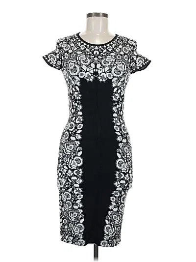 Pre-owned Bcbgmaxazria Cocktail Dress In Black