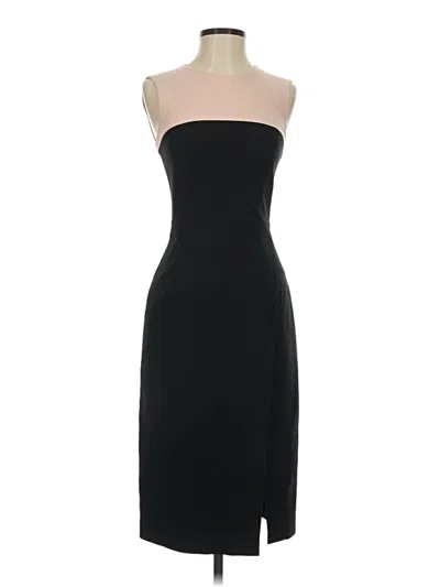 Pre-owned Bcbgmaxazria Cocktail Dress In Black