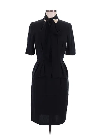 Pre-owned Bcbgmaxazria Cocktail Dress In Black