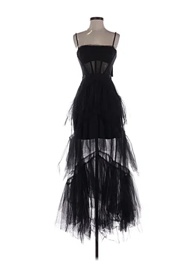 Pre-owned Bcbgmaxazria Cocktail Dress In Black