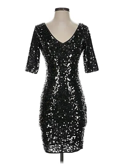 Pre-owned Bcbgmaxazria Cocktail Dress In Black