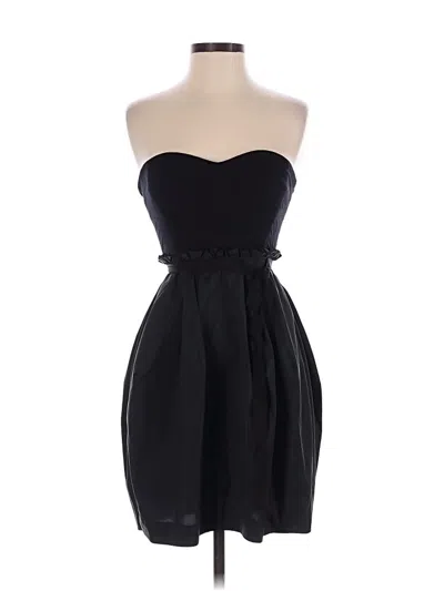 Pre-owned Bcbgmaxazria Cocktail Dress In Black