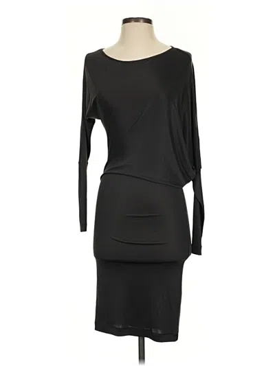 Pre-owned Bcbgmaxazria Cocktail Dress In Black