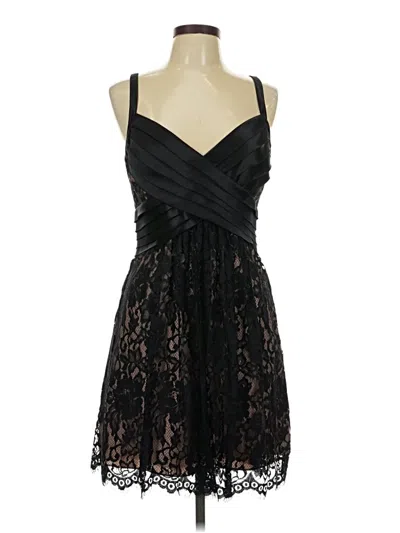 Pre-owned Bcbgmaxazria Cocktail Dress In Black