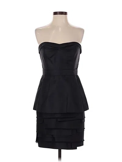 Pre-owned Bcbgmaxazria Cocktail Dress In Black