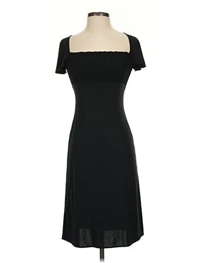 Pre-owned Bcbgmaxazria Cocktail Dress In Black