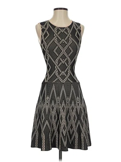 Pre-owned Bcbgmaxazria Cocktail Dress In Black