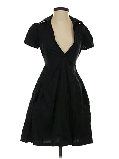 Pre-owned Bcbgmaxazria Cocktail Dress In Black
