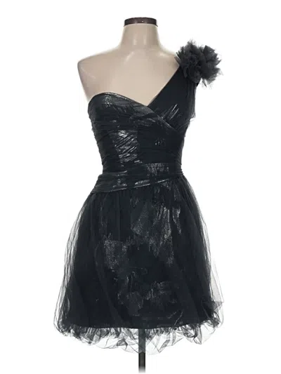 Pre-owned Bcbgmaxazria Cocktail Dress In Black