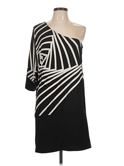Pre-owned Bcbgmaxazria Cocktail Dress In Black