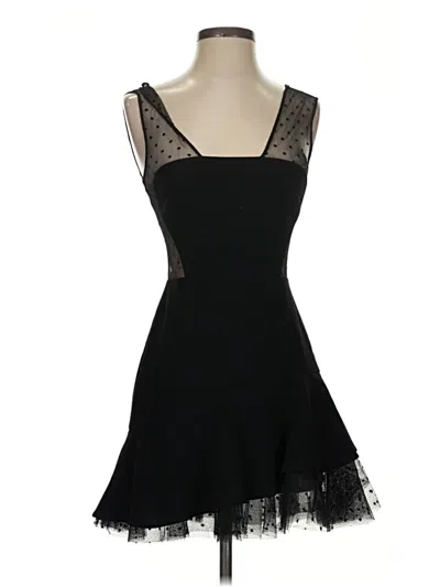 Pre-owned Bcbgmaxazria Cocktail Dress In Black