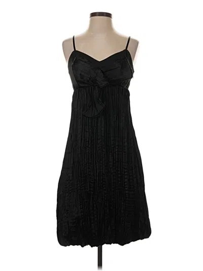 Pre-owned Bcbgmaxazria Cocktail Dress In Black