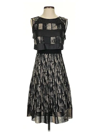 Pre-owned Bcbgmaxazria Cocktail Dress In Black