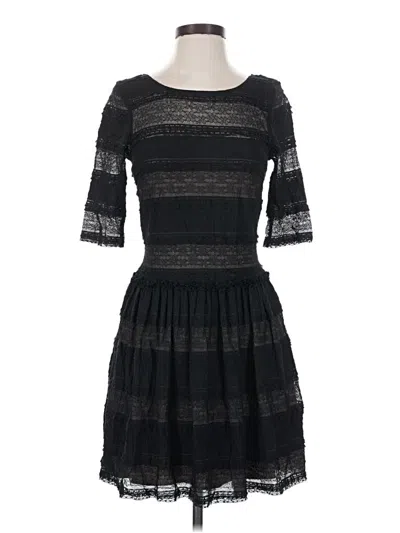 Pre-owned Bcbgmaxazria Cocktail Dress In Black