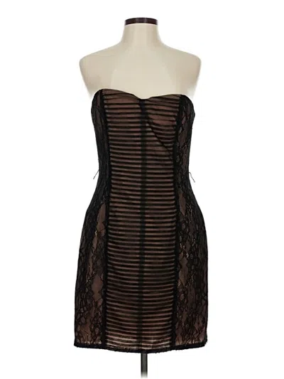 Pre-owned Bcbgmaxazria Cocktail Dress In Black