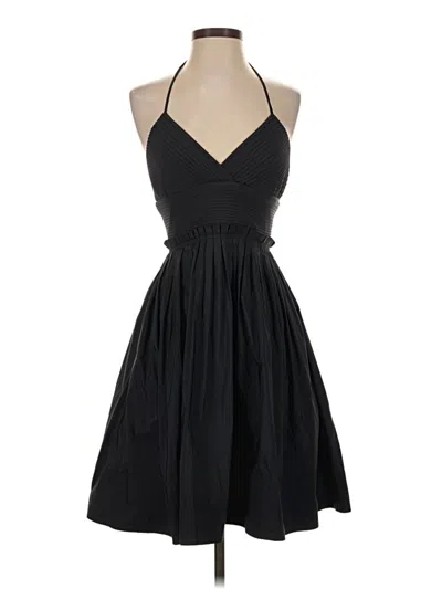 Pre-owned Bcbgmaxazria Cocktail Dress In Black
