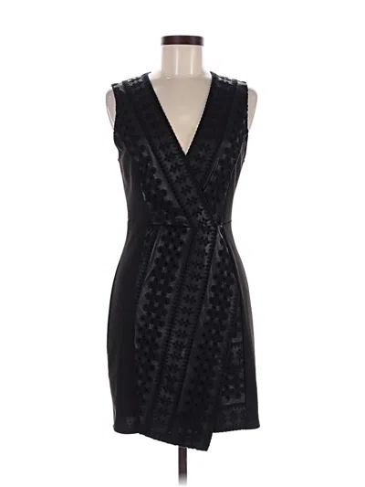 Pre-owned Bcbgmaxazria Cocktail Dress In Black