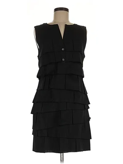 Pre-owned Bcbgmaxazria Cocktail Dress In Black