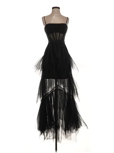 Pre-owned Bcbgmaxazria Cocktail Dress In Black