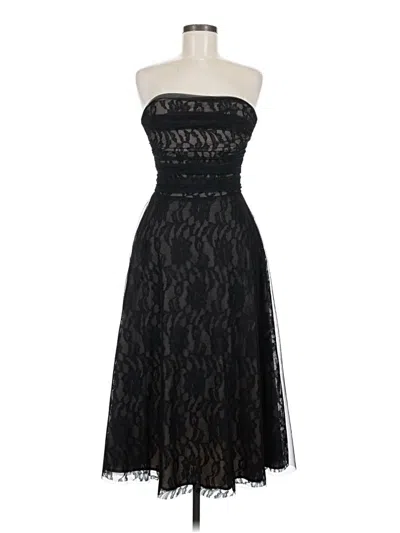 Pre-owned Bcbgmaxazria Cocktail Dress In Black