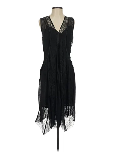 Pre-owned Bcbgmaxazria Cocktail Dress In Black