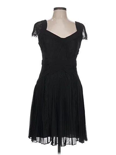Pre-owned Bcbgmaxazria Cocktail Dress In Black