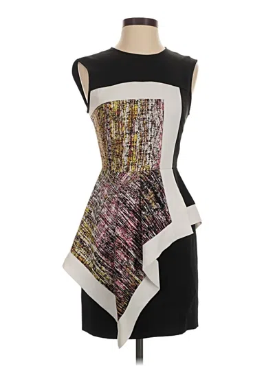 Pre-owned Bcbgmaxazria Cocktail Dress In Black