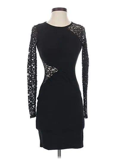 Pre-owned Bcbgmaxazria Cocktail Dress In Black