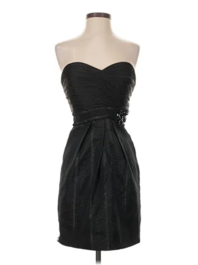 Pre-owned Bcbgmaxazria Cocktail Dress In Black