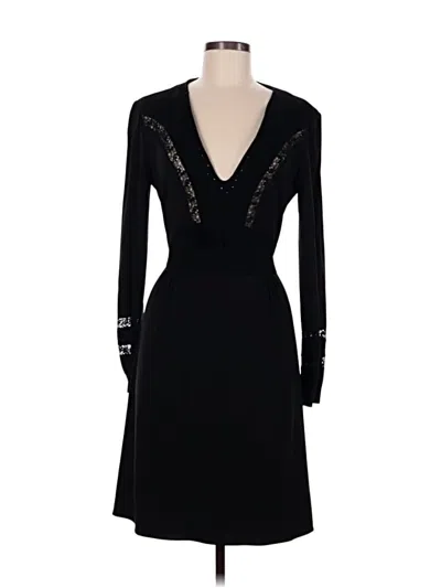 Pre-owned Bcbgmaxazria Cocktail Dress In Black
