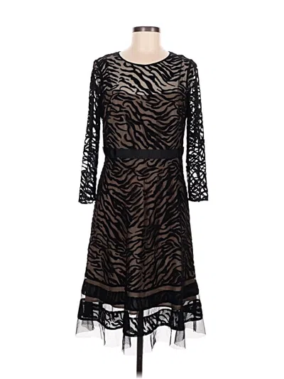 Pre-owned Bcbgmaxazria Cocktail Dress In Black