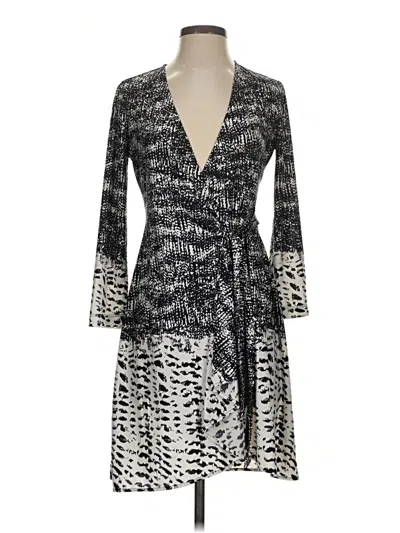 Pre-owned Bcbgmaxazria Cocktail Dress In Black